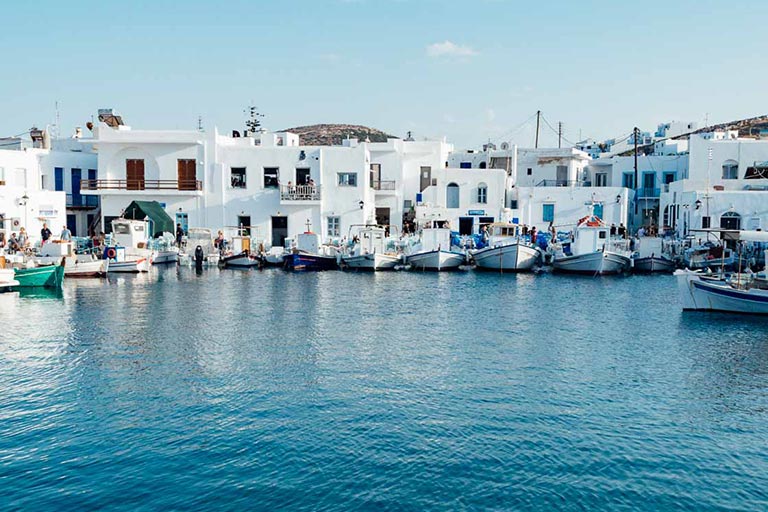 Imagine setting sail on a beautiful summer morning, the Aegean Sea
