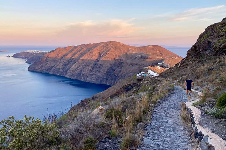 Hiking from Fira to Oia in Santorini is a popular activity for visitors to the island, offering stunning views of the caldera, the Aegean Sea, and the picturesque landscape along the way.