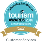 Tourism Awards Gold 2016 - Customer Service