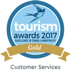 Tourism Awards Gold 2017 - Customer Service